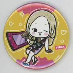 カリスマ 缶バッジ テラ ギブミ〜！トモタカ - メルカリ
