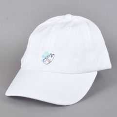 リップンディップRIPNDIP キャップ　CANON BALL DAD HAT WHITE ホワイト フリーサイズ リップンディップ