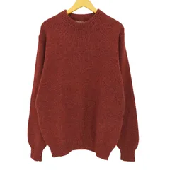 エルエルビーン L.L.Bean 80-90s USA製 ミックスウール メランジ クルーネックニット レディース import：Lのサムネイル