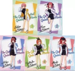 【中古】クリアファイル 集合 A4クリアファイルセット(5枚) 「映画 五等分の花嫁」 EC限定