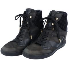HYSTERIC GLAMOUR パイソン柄 ハイカット スニーカー ブラック - メルカリ
