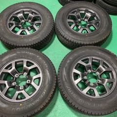 中古スタッドレス ジムニーシエラ 純正 15インチ 6j +5 PCD139.7 グッドイヤー アイスナビSUV 195/80R15 2021年