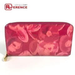 LOUIS VUITTON ルイヴィトン 長財布 ジッピーウォレット  M90019 パテントレザー ローズアンディアン ピンク