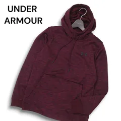 UNDER ARMOUR アンダーアーマー 秋冬 COLDGEAR★ 裏起毛 パーカー プルオーバー Sz.SM メンズ トレーニング