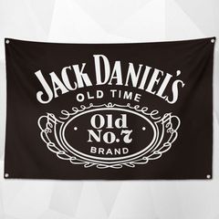 USA雑貨 ☆室内装飾仕様☆ ジャックダニエル フラッグ J02 旗 洋酒