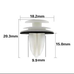 BMW MINI プラスチックリベット クリップ 10個セット 内張りなど使用多数 51418224781