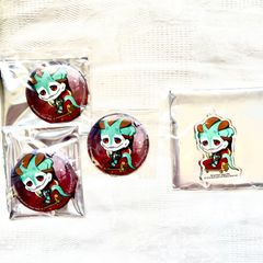 第五人格 identityV 舞台 魔トカゲ ルキノ 缶バッジ アクキー - メルカリ