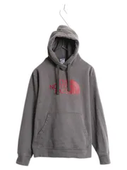 【お得なクーポン配布中!】 US企画 ノースフェイス プリント スウェット フード パーカー メンズ M / 古着 The North Face プルオーバー トレーナー アウトドア 裏起毛