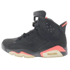 NIKE (ナイキ) AIR JORDAN 6 RETRO INFRARED BLACK 2014 384664-023 エアジョーダン6 インフラレッド ブラック ハイカットスニーカー ブラック US9/27cm