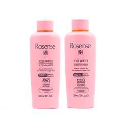 「ローゼンス　ローズウォーター」（化粧水）　★トルコ産・ダマスクローズ天然成分100％　ボトルタイプ300ml　２本　商品番号Ｄ