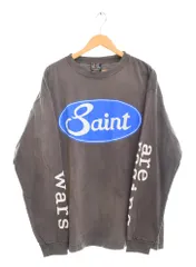 セントマイケル長袖Ｔシャツ m セント マイケル SAINT MICHAELロゴ プリントメンズ Tシャツ