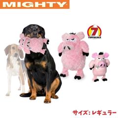 アングリーピッグ [レギュラー] 犬用 ぬいぐるみ おもちゃ 音が鳴る スクイーカー Mighty マイティー [耐久度7]