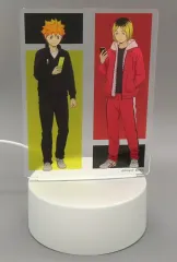 【中古】アクリルスタンド・アクリルパネル [単品] 日向翔陽＆孤爪研磨 光るアクリルプレート 「Blu-ray/DVD 劇場版ハイキュー!! ゴミ捨て場の決戦 豪華版」 楽天ブックス限定グッズ