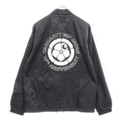 CARHARTT (カーハート) WIP JP 10th COACHJACKET バックプリント ナイロン コーチジャケット ブラック