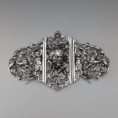 1900年頃 英国アンティーク 純銀製アルバートチェーン 49g 純銀スワローフォブ Yahoo!オークション - 1900年頃 英国アンティーク 純銀製