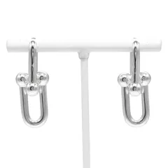 【⭐️さま専用】ティファニー　ハードウェアピアス　エクストララージ　シルバー TIFFANY&Co. TIFFANY & Co. ティファニー Hard Wear ハード