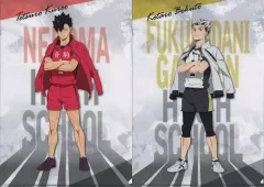 【中古】クリアファイル 黒尾＆木兎 A4クリアファイル2枚セット JF2022 Ver. 「ハイキュー!!」