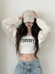 チャン・ウォンヨン Tommy Hilfiger(トミーヒルフィガー) クロップド ノースリーブ (韓国 (未発表)