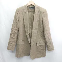 ◇ ⊇ ZARA ザラ 長袖 ジャケット サイズS カーキ系 レディース E  【1412260042123】