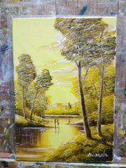 黄色絵画風水金運