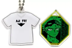 【中古】キーホルダー 6.爆豪勝己(グリーン/AJI FRY) 「僕のヒーローアカデミア 爆豪勝己のTシャツコレクションチャーム」