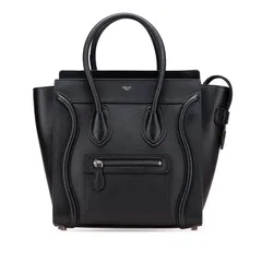 【最終値下】セリーヌ ラゲージ ナノ ドラムドカーフ 2way ハンドバッグ 楽天市場】CELINE【セリーヌ】ラゲージナノショッパー 189243DRU
