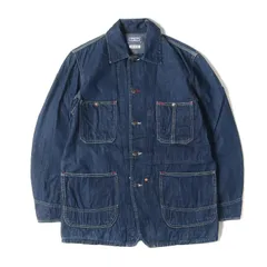 BLUE BLUE ブルーブルー ジャケット サイズ:1 ウォッシュ加工 デニム カバーオールジャケット インディゴ 日本製 アウター ブルゾン コート 上着【メンズ】のサムネイル