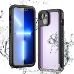 【迅速発送】Kawasina iPhone 14 用 ケース 防水 耐衝撃 米軍MIL規格取得 フェイスID認証 超軽量 アイフォン14 ケース 防雪 防塵 全面保護
