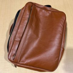 ビジネスレザーファクトリー ビジネスバックパック 本革 レザー キャメルブラウン