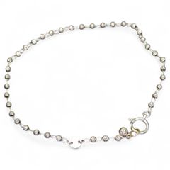 K14WG ダイヤモンド テニスブレスレット 1.00ct - メルカリ