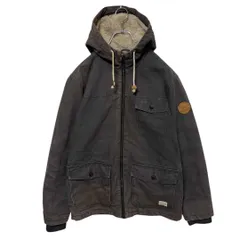 【QUIKSILVER】 フード裏ボア ダックジャケット フーディ S-2345