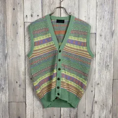 CULVERTEYOU 3D 凸凹 ニット ベスト ジャケット M