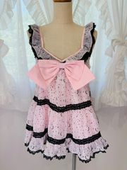 トゥララ リズリサ キャミ チュニック ベビードール リボン フリル