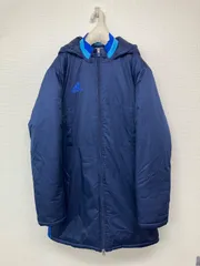 adidas　ベンチコート　HN942　ダウン80%　紺/青　サイズXO adidas ベンチコート HN942 ダウン80% 紺/青 サイズXO - メルカリ