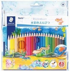 ステッドラー　ノリスクラブ 水彩色鉛筆 24色セット 144 10NC24P