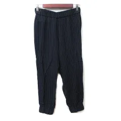 【美品】セオリーリュクス ナイロンパンツ カーゴパンツ紺ネイビー 23年モデル Theory luxe - theory luxe 綺麗めカーゴパンツ ワークパンツ 紺