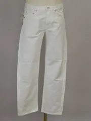 ヤエカ YAECA 8-ST コットン パンツ ストレート 30サイズ ホワイト(WHITE) メンズ j_p F-L7604のサムネイル