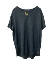 carhartt 半袖 無地Tシャツ XL ブラック カーハート Ｖネック リラックスフィット 古着卸 アメリカ仕入 a705-5357