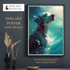 希望の光 - ダルメシアン犬 No.1】ジークレー版画＊名入れOK！風水画