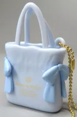 【中古】キーホルダー サックス 「Maison de FLEUR ダブルリボンギャザートートバッグ ミニチュアチャーム」