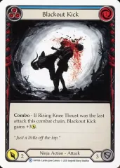 【中古】Flesh and Blood 1HP106[R]：Blackout Kick (3)