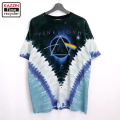 00s ピンクフロイド Pink Floyd LIQUID BLUE タイダイ柄 バンドＴシャツ メンズ 表記Lサイズ