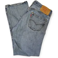 LEVI’S 501 W33 L30 ストレートデニム ライトブルー　【A11】