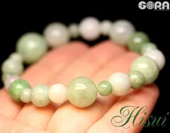 【限定1点モノ】店長の気まぐれシリーズ 4A翡翠（ミャンマー産） ブレスレット パワーストーン 天然石