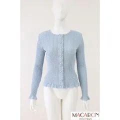 28日までお値下げ【Rene】ルネ＊2025＊新品未使用＊カーディガン Rene（ルネ） コサージュ付ウールカーディガン 6342420