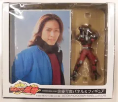 バンプレスト 俳優写真パネル&フィギュア 仮面ライダー龍騎 龍騎&城戸真司