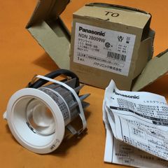 LEDダウンライト パナソニック NDN28009W φ75 電球色
