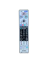 【保証付】MITSUBISHI 三菱 テレビ 純正リモコン 「 RL19704」のサムネイル