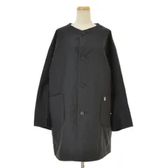 【ORCIVAL】24AW OR-A0573 MTY カラーレス ノーカラー インサレーションキルティングコート