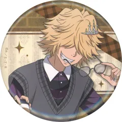 【中古】バッジ・ビンズ ベルフェゴール 75mm 缶バッジ 「カミアニくじ 家庭教師ヒットマンREBORN! 英国ファッション」 D賞